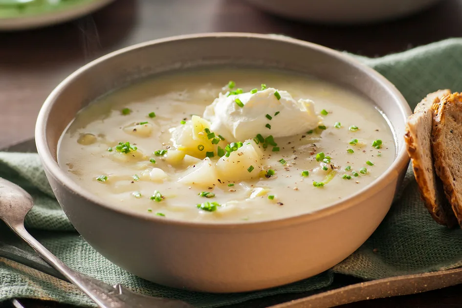 Delicious Hearty Potato and Leek Soup Recipe - Better Homes & Gardens Australia