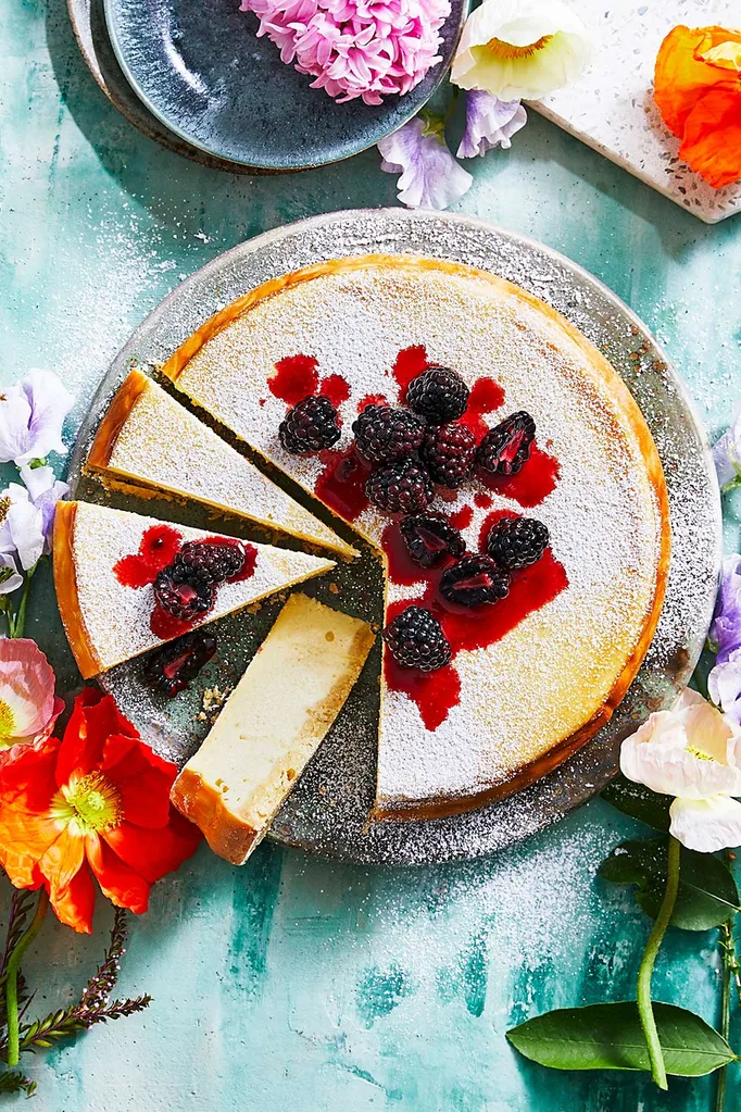 Lemon sherbet cheesecake