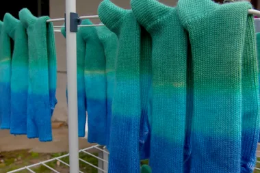 Johanna visits Lindner Socks