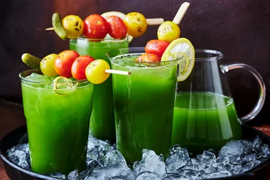 Inside out Virgin Mary mocktail