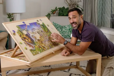 How to make a puzzle cabinet