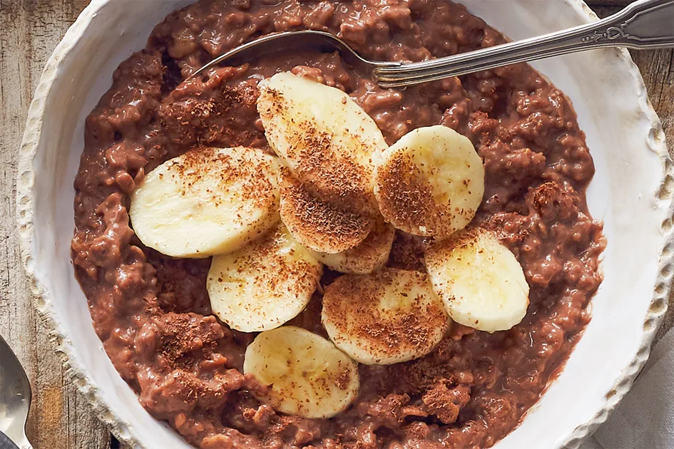 Chocolate and banana porridge recipe Recipe - Better Homes & Gardens Australia