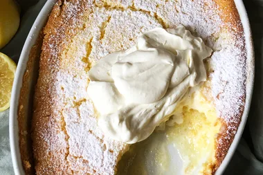 Lemon delicious pudding