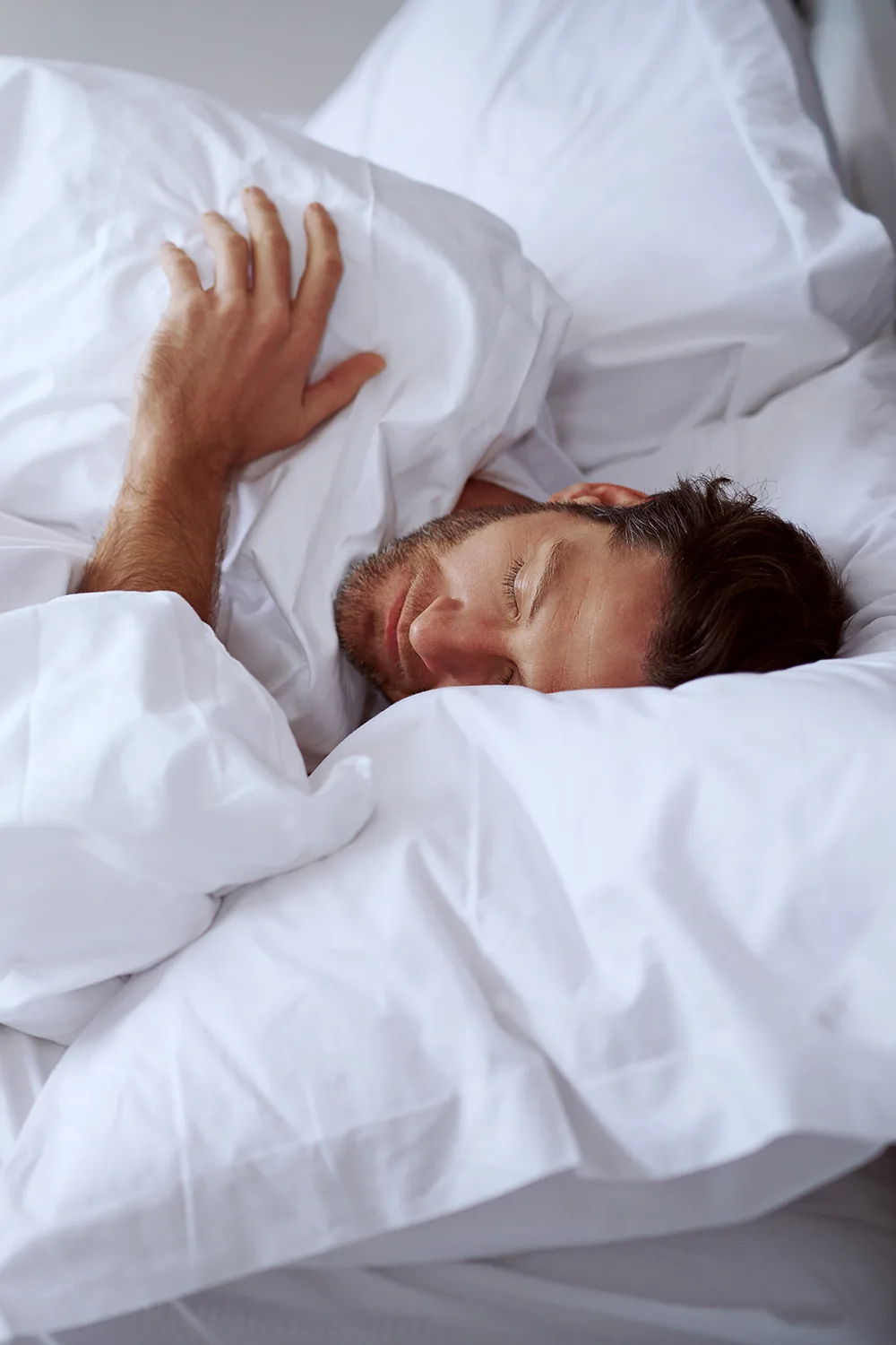Here's his take on the most common sleep positions. Stomach