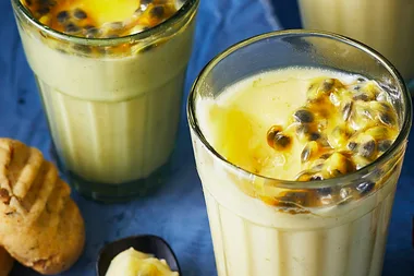 Passionfruit posset