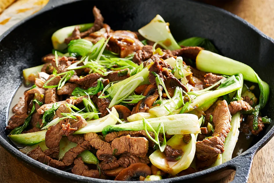 Chilli Salted Beef with Mushrooms Recipe - Better Homes & Gardens Australia