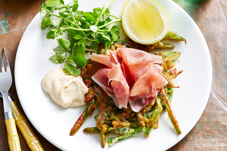 Green Bean and Red Onion Fritters Recipe - Better Homes &amp; Gardens Australia