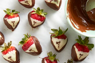 Tuxedo strawberries