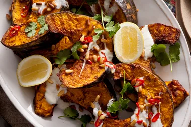 Spice-roasted pumpkin