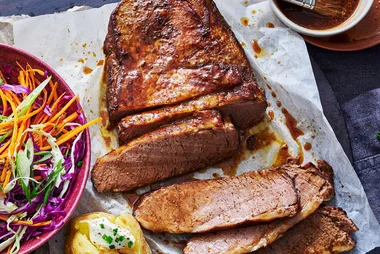 Cola-braised beef brisket