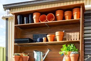 6 ways to make a handy potting station for your yard