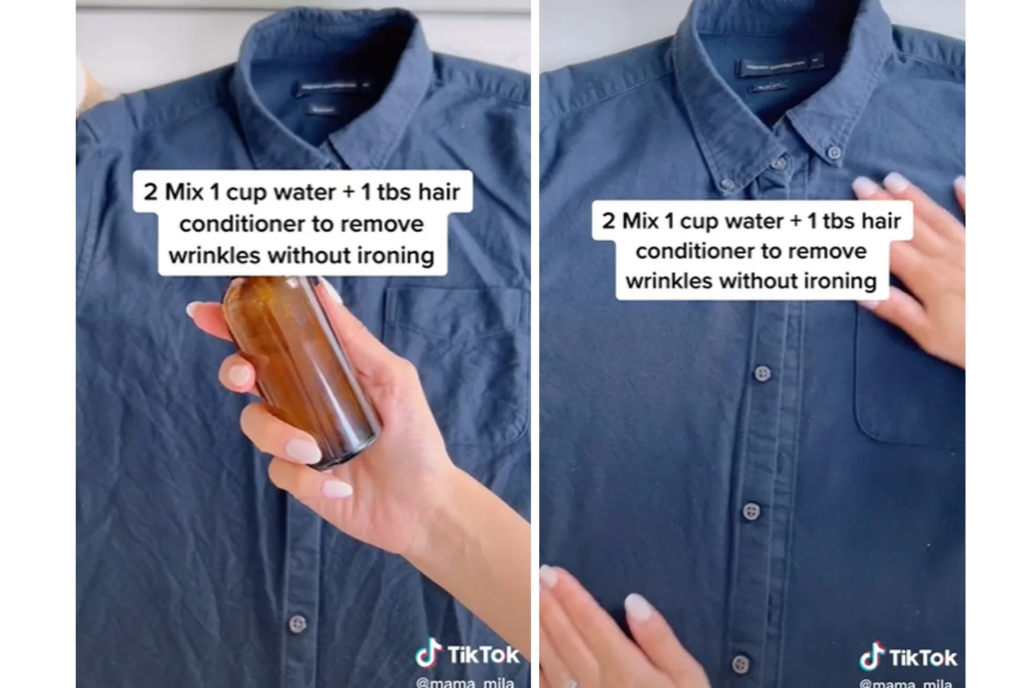 tik tok ironing hack