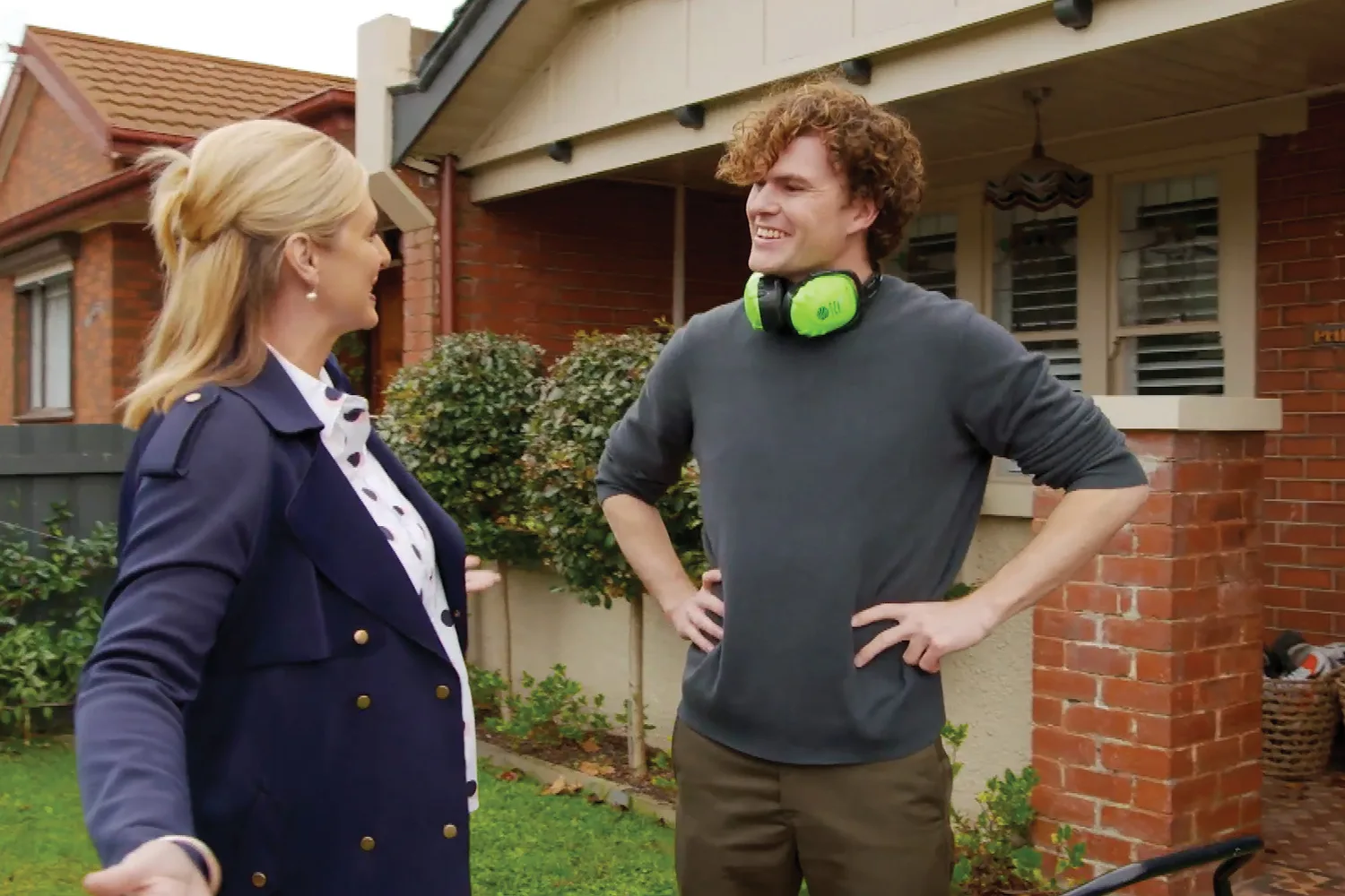 Joh visits Vance Joy at home