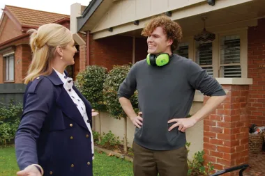 Joh visits Vance Joy at home