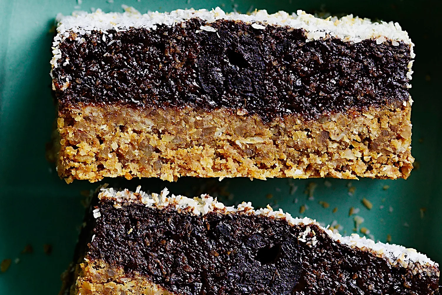 Prune and walnut slice