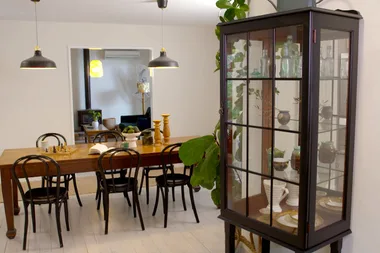 How to give an antique cabinet a quick makeover