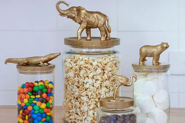 How to make animal-top jars