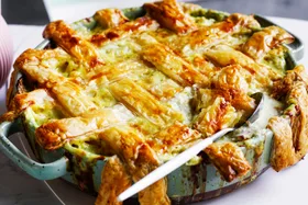 Fast Ed’s creamy fish pie