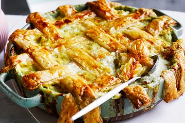 Fast Ed’s creamy fish pie