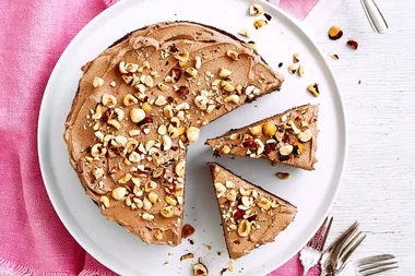 Mocha chocolate cake