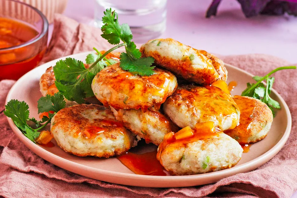 Asian-Inspired Croquettes with sweet,sour sauce Recipe - Better Homes & Gardens Australia