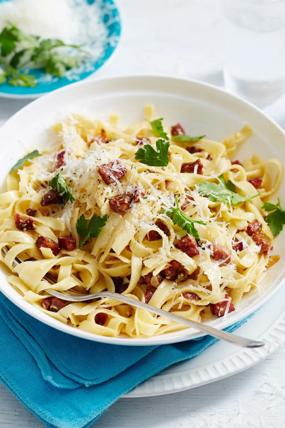 best five ingredient dinners carbonara chorizo