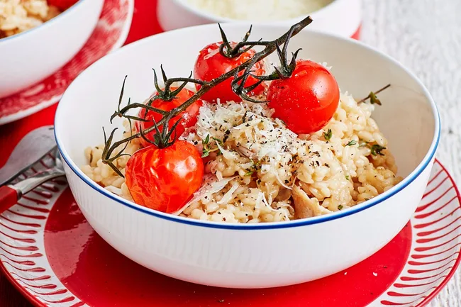 easy chicken risotto