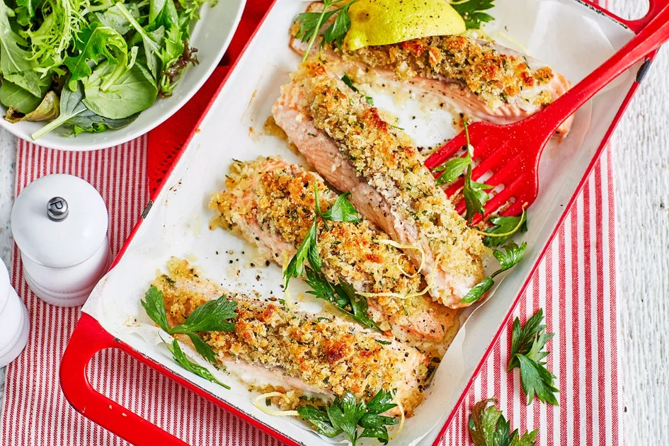 Crusted salmon made easy | Better Homes & Gardens Australia