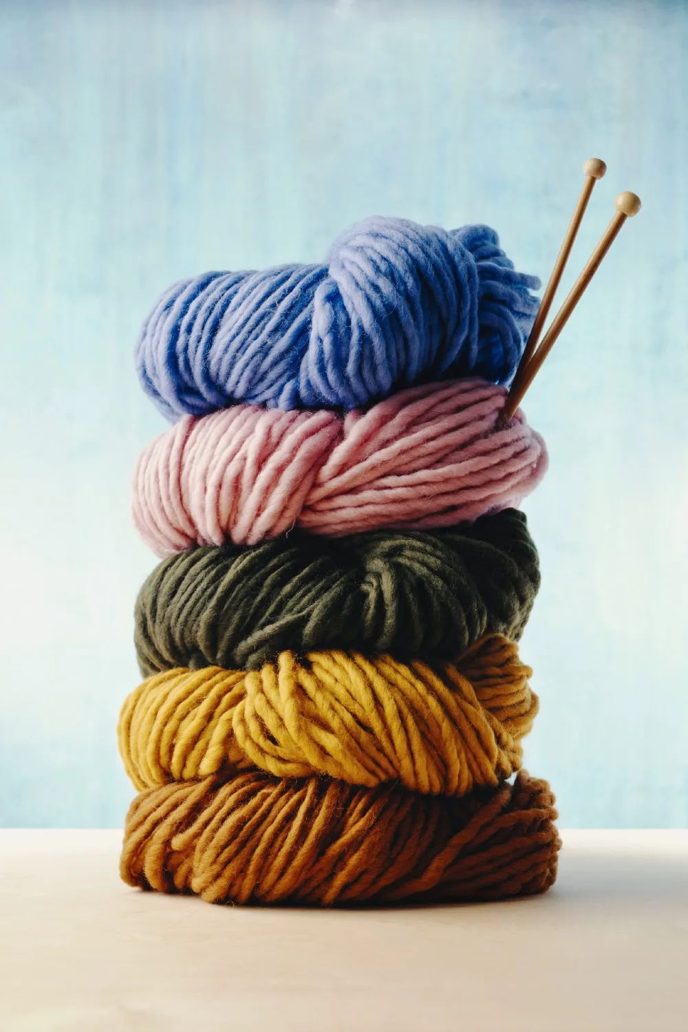 Knitting needles