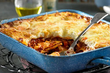 Gluten-free lasagne bolognese