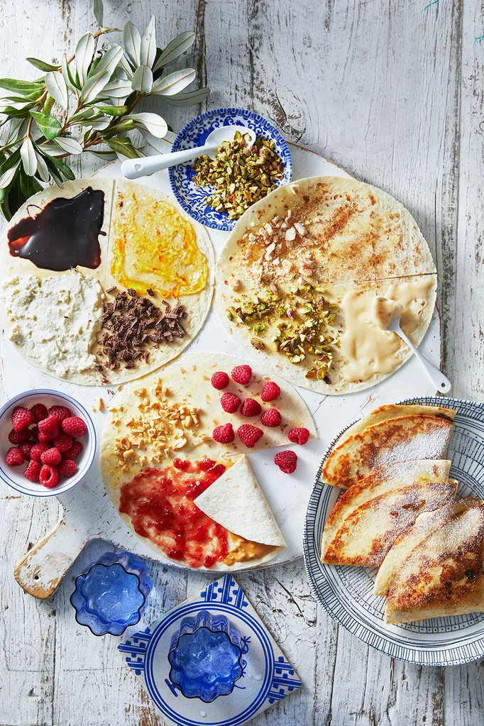 Dessert tortillas