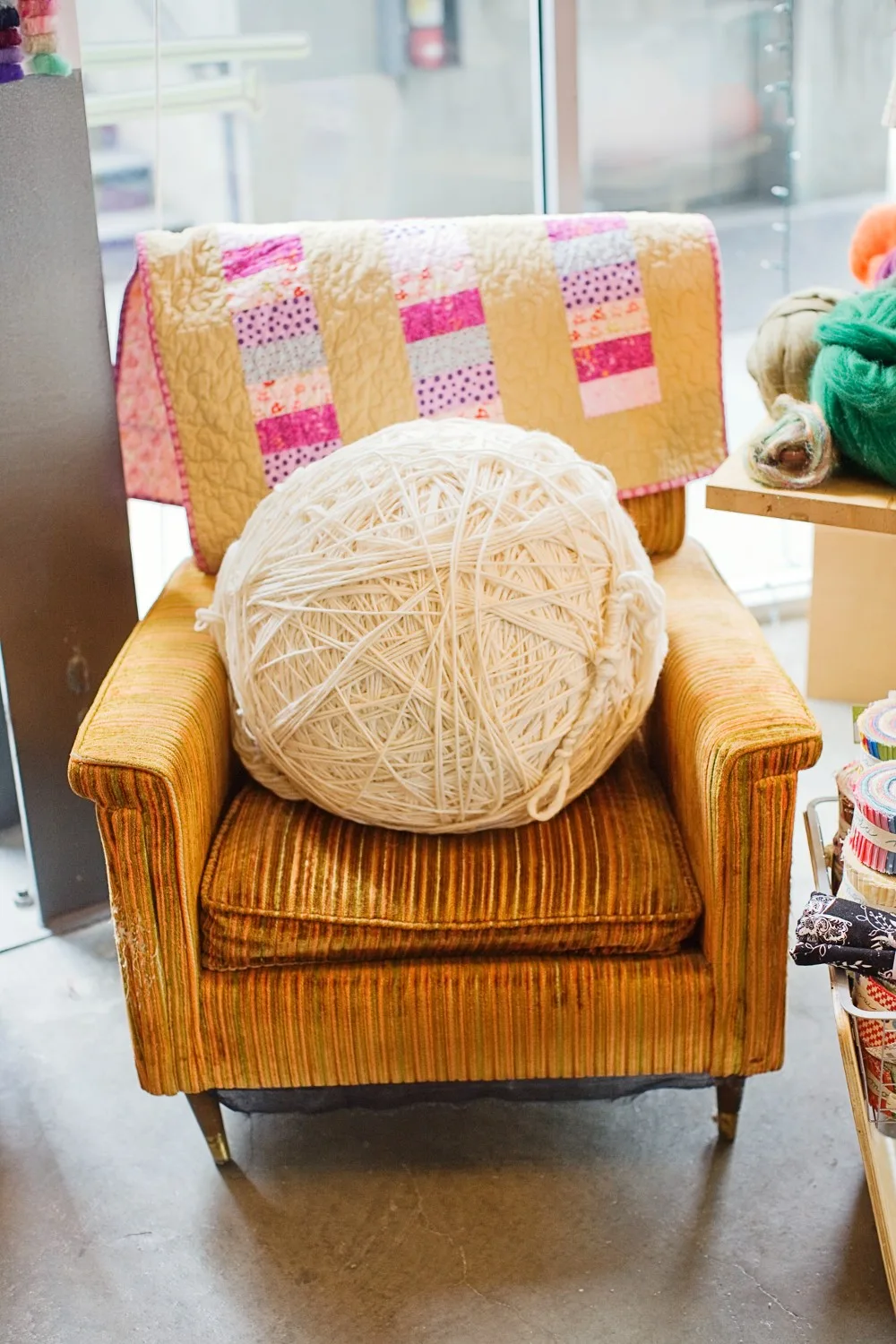 giant yarn ball choose the right yarn