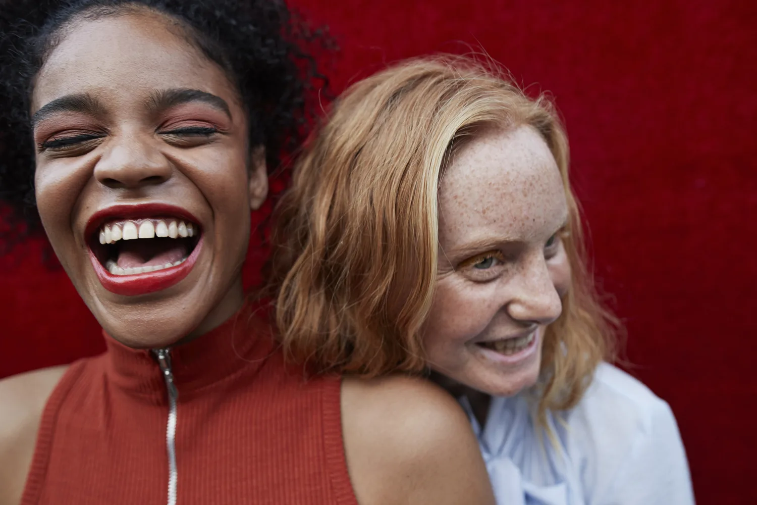 smiling women