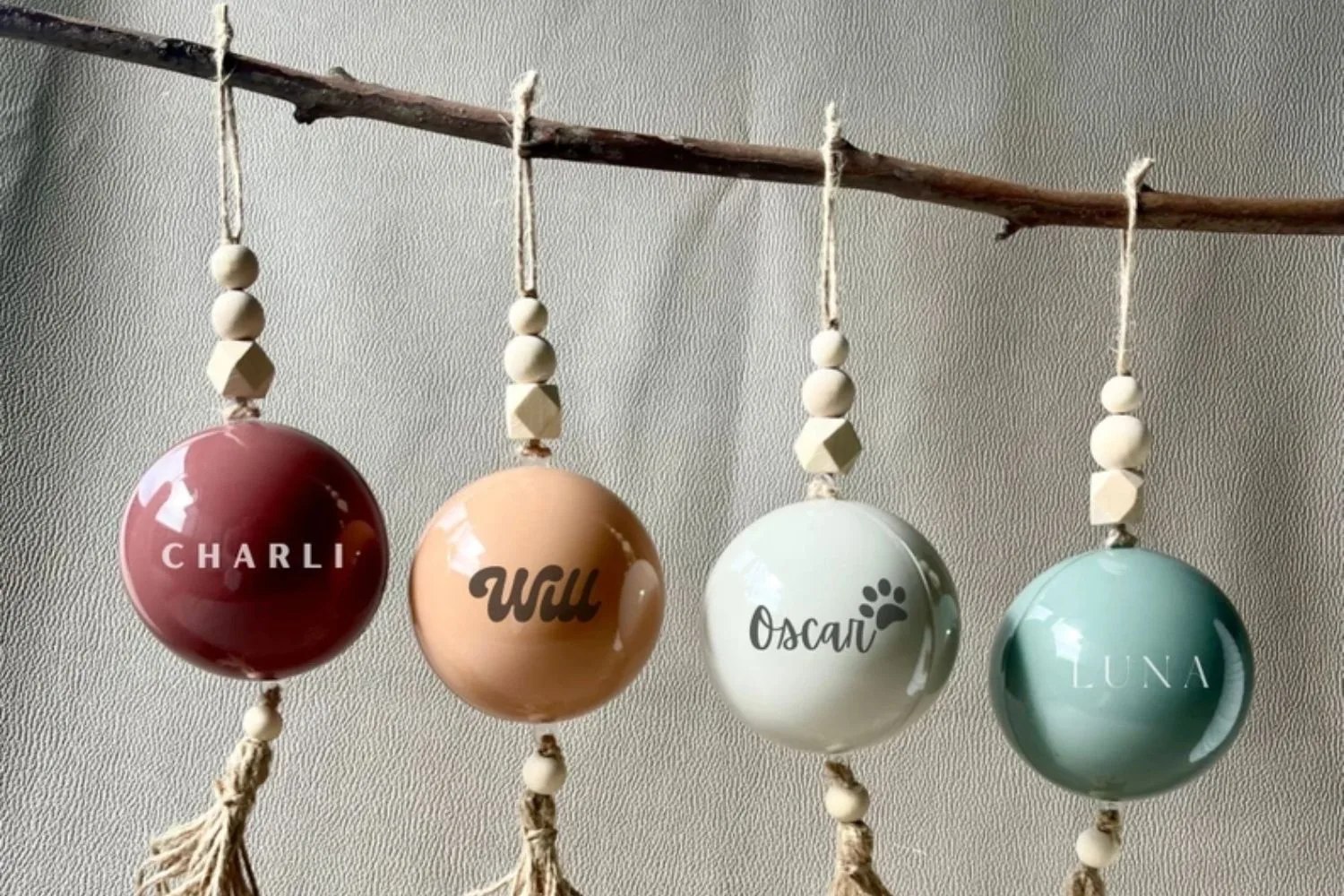 8 personalised Christmas baubles that make sentimental tree decorations