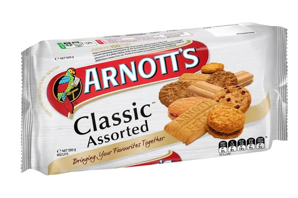 arnotts classic assorted discontinued
