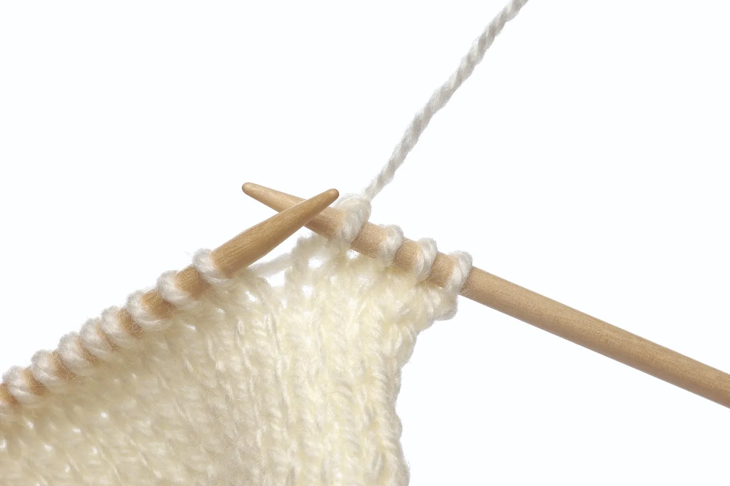 HOW TO KNIT KNIT STITCH STEP 4