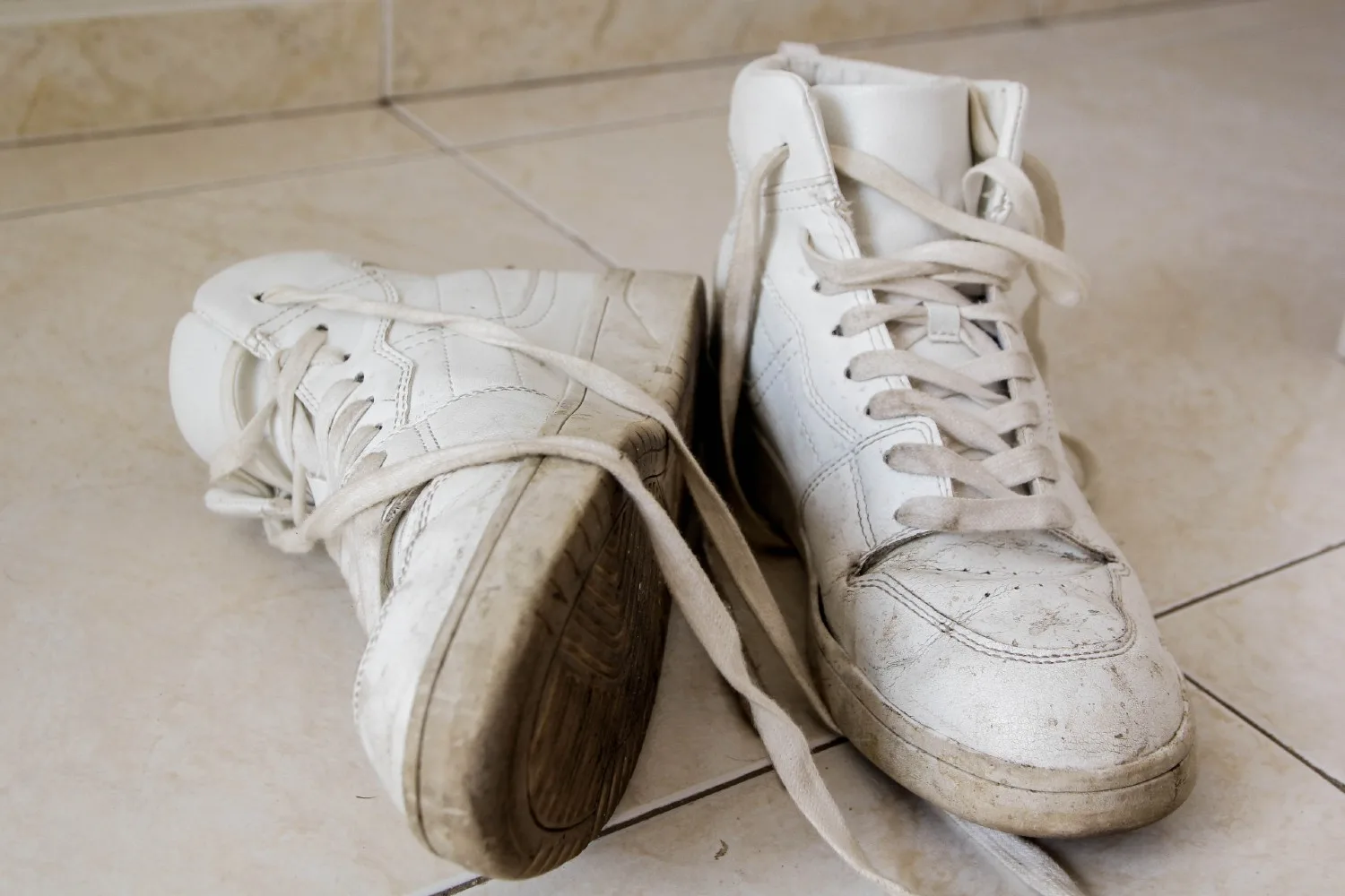 There’s a quicker and easier way to clean your white shoes