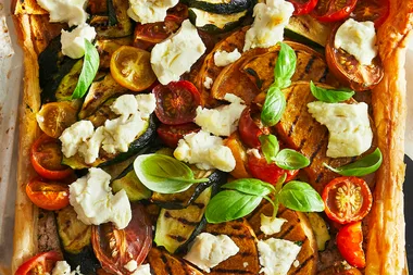 Traybake tart