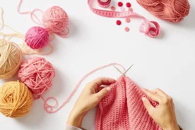 How to purl two together (P2tog): step-by-step instructions