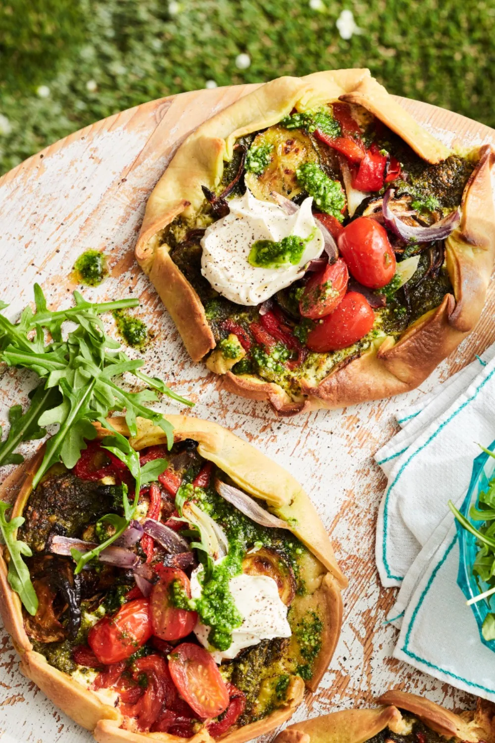 air fryer recipes veg tart made in an air fryer