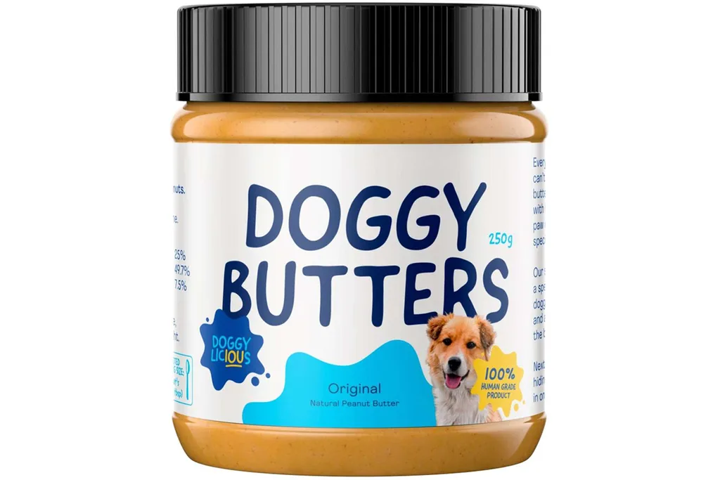 Doggylicious Peanut Butter Original Dog Treat 250g, $9.38, PetStock