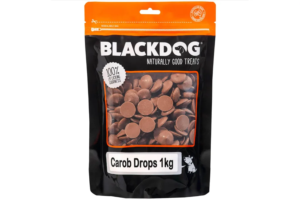 Black Dog Carob Buttons Dog Treats 1Kg, $24.15, PetStock
