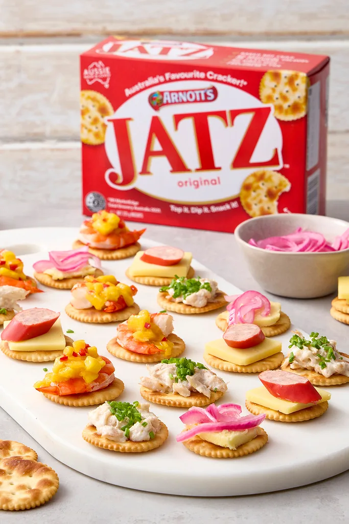Four retro Jatz canape ideas | Better Homes & Gardens Australia