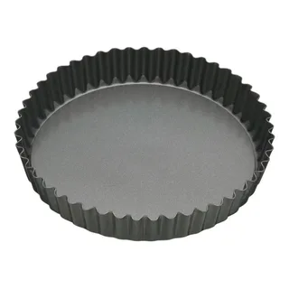 MasterCraft Heavy Base 25cm Loose Base Round Quiche Pan