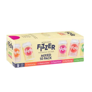 Moon Dog Fizzer Seltzer Mixed 10 Pack Cans 330mL