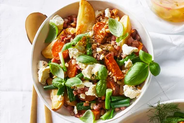 Christmas loaded potatoes