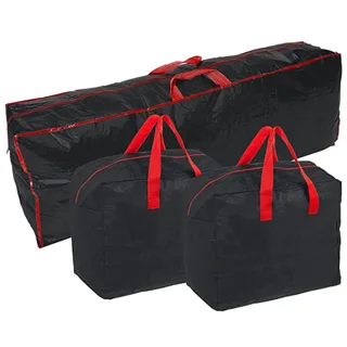 Large Christmas Tree Bag With 2 x Decorations Bag With Zip