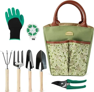 Good GAIN 9 piece garden tools set