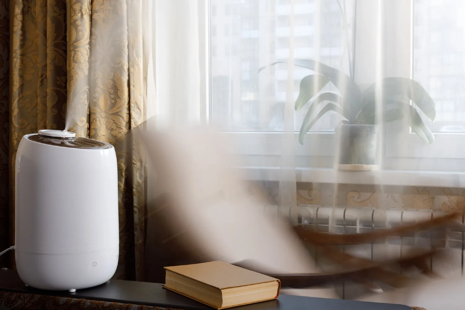 Air purifiers and dehumidifiers can help prevent mould.