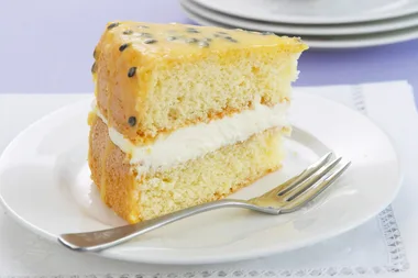 Passionfruit sponge